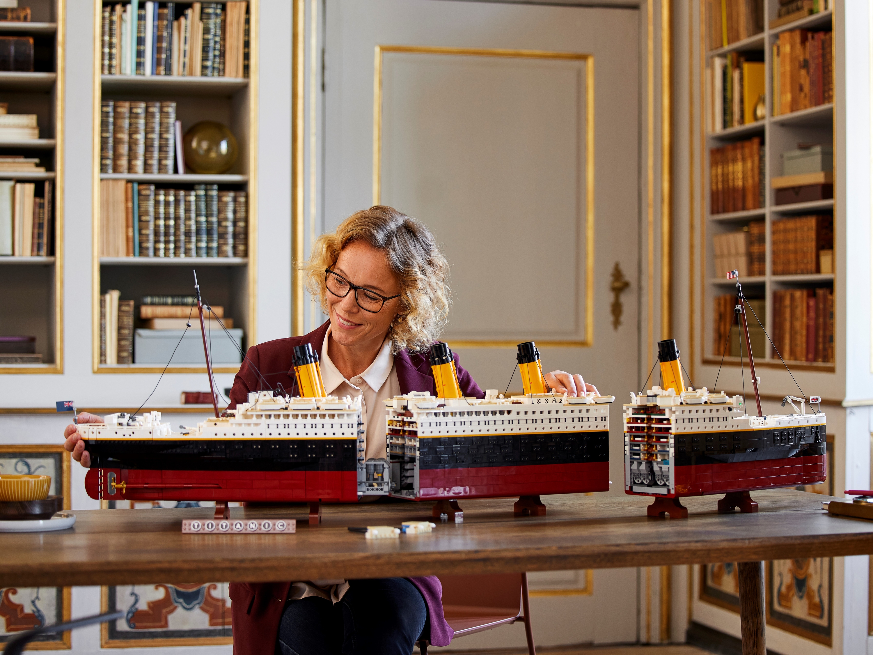 Lego unveils Titanic set, its largest ever