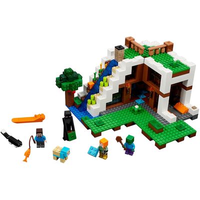 LEGO Minecraft The Waterfall Base